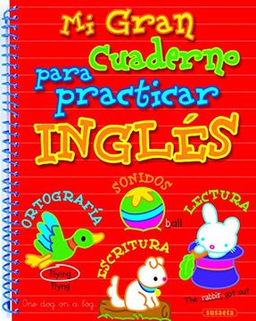 portada Mi Gran Cuaderno Para Practicar Ingles (in Spanish)