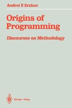 portada origins of programming: discourses on methodology (en Inglés)