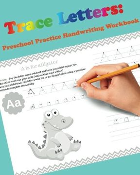 portada Trace Letters: Preschool Practice Handwriting Workbook: For Kids Ages 3-5: Tracing letter books for Kids Ages 3-5 Reading And Writing (Wipe Clean)