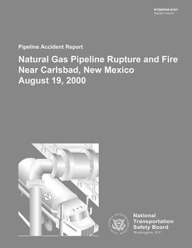 portada Pipeline Accident Report: Natural Gas Pipeline Rupture and Fire Near Carlsbad, New Mexico August 19, 2000 (en Inglés)