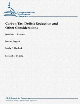 portada Carbon Tax: Deficit Reduction and Other Considerations (in English)