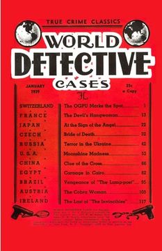 portada World Detective Cases, January 1939 (en Inglés)