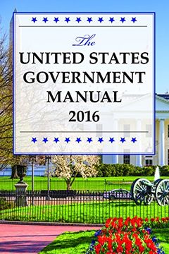 portada The United States Government Manual 2016