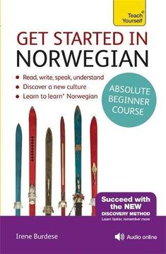 portada Get Started in Norwegian Absolute Beginner Course: (Book and Audio Support) (Teach Yourself) (en Inglés)