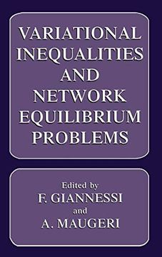 portada Variational Inequalities and Network Equilibrium Problems (in English)