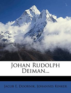 portada Johan Rudolph Deiman. (in English)