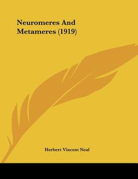 portada neuromeres and metameres (1919) (in English)