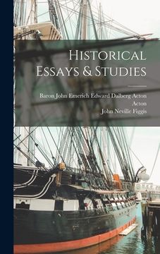 portada Historical Essays & Studies (en Inglés)