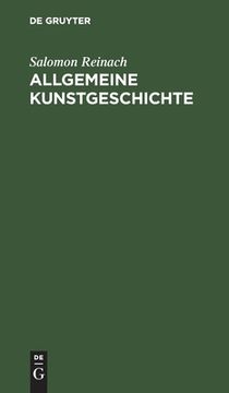 portada Allgemeine Kunstgeschichte (in German)