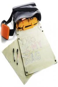 portada Writable Lining For Messenger Bag Forro Escritura Messenger Bag