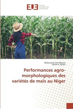 portada Performances agro-morphologiques des variétés de maïs au Niger (en Francés)