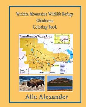 portada Wichita Mountains Wildlife Refuge Oklahoma: Coloring Book (en Inglés)