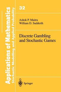 portada discrete gambling and stochastic games (en Inglés)