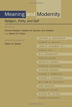 portada Meaning and Modernity: Religion, Polity, and Self (in English)