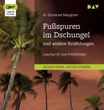 portada Fußspuren im Dschungel und Andere Erzählungen: Lesung mit uwe Friedrichsen (in German)