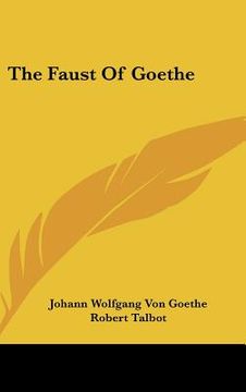 portada the faust of goethe (in English)