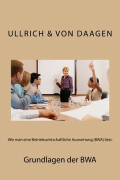 portada Wie man eine Betriebswirtschaftliche Auswertung (BWA) liest. (German Edition)