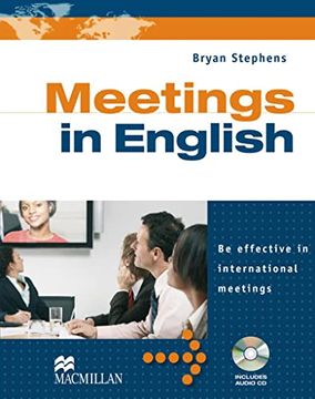 portada Business English: Meetings in English. Student's Book With Audio-Cd: Be Effective in International Meetings 