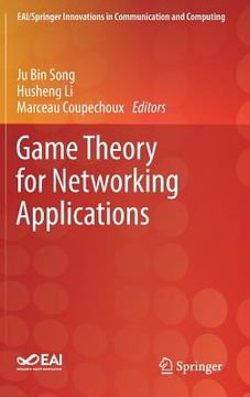 portada Game Theory for Networking Applications (in English)