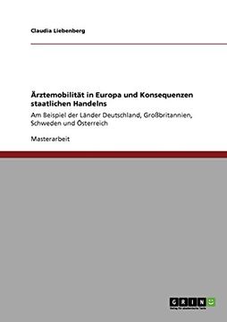 portada Ärztemobilität in Europa und Konsequenzen staatlichen Handelns (German Edition)