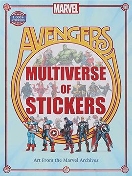 portada Marvel Avengers: Multiverse of Stickers (Collectible art Stickers) (en Inglés)