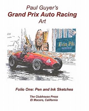 portada paul guyer's grand prix auto racing art (en Inglés)