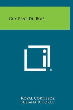 portada Guy Pene Du Bois (en Inglés)