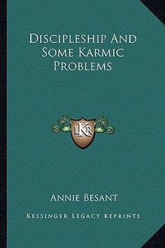 portada discipleship and some karmic problems (en Inglés)