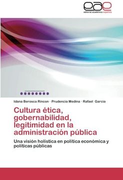 portada Cultura ética, gobernabilidad, legitimidad en la administración pública