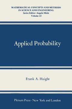 portada Applied Probability (en Inglés)