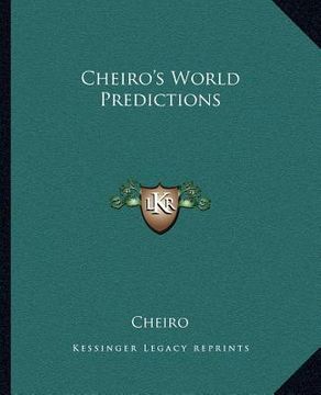 portada cheiro's world predictions (en Inglés)