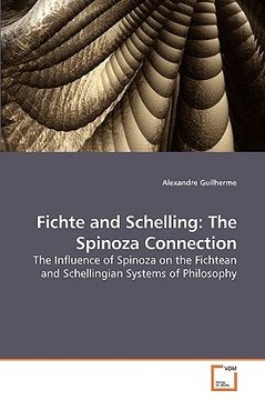 portada fichte and schelling: the spinoza connection (en Inglés)