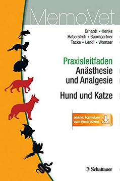 portada Praxisleitfaden Anästhesie und Analgesie - Hund und Katze (in German)