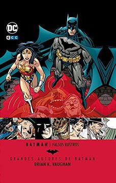 portada Grandes Autores de Batman: Brian K. Vaughan - Falsos rostros