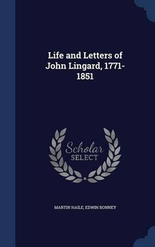 portada Life and Letters of John Lingard, 1771-1851