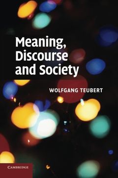 portada Meaning, Discourse and Society (en Inglés)