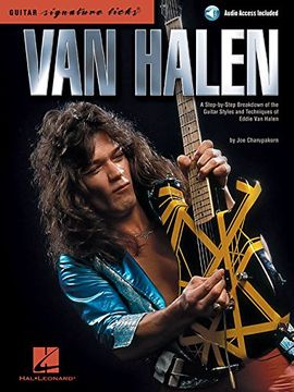 portada Van Halen - Signature Licks Guitare +Enregistrements Online (Guitar Signature Licks) (en Inglés)