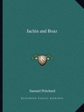 portada jachin and boaz (en Inglés)