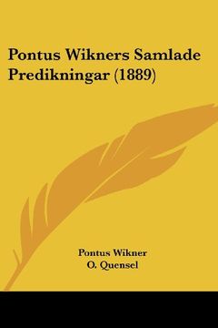 portada Pontus Wikners Samlade Predikningar (1889)