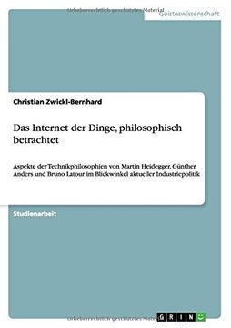portada Das Internet der Dinge, philosophisch betrachtet (German Edition)