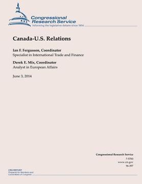 portada Canada-U.S. Relations: June 3, 2014 (en Inglés)