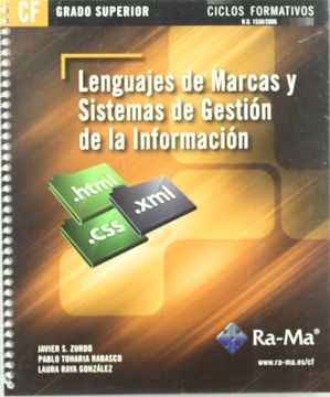 portada Lenguajes De Marcas Y Sistemas De Gestión De La Información. Cfgs. (in Spanish)