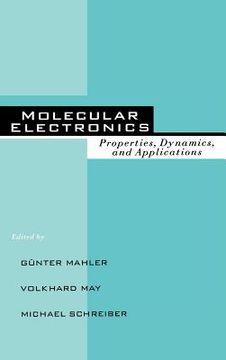 portada molecular electronics: properties: dynamics, and applications (in English)
