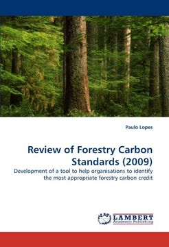 portada review of forestry carbon standards (2009) (en Inglés)