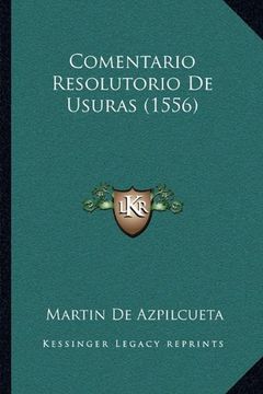 portada Comentario Resolutorio de Usuras (1556)