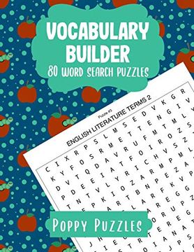 portada Vocabulary Builder: 80 Word Search Puzzles for Adults, Seniors and Teens | Large Print Puzzles | Activity Book (en Inglés)