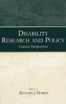 portada disability research and policy: current perspectives (en Inglés)