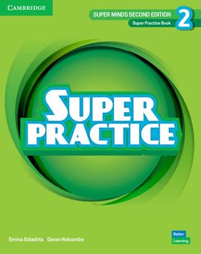 portada Super Minds Level 2 Super Practice Book British English (en Inglés)