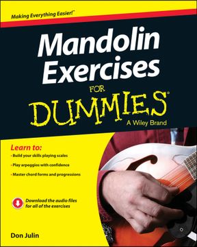 portada Mandolin Exercises For Dummies (in English)