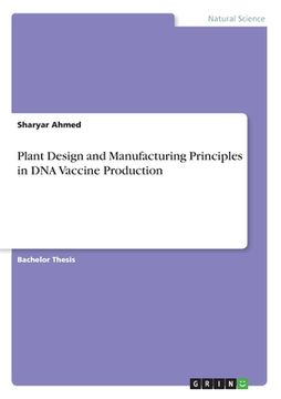 portada Plant Design and Manufacturing Principles in DNA Vaccine Production (en Inglés)